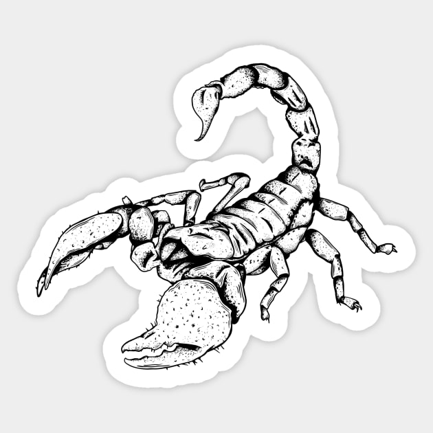 STINGER Sticker by TriciaRobinsonIllustration